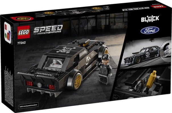 Lego Ken Block med '65 Ford Mustang Hoonicorn V1 77262