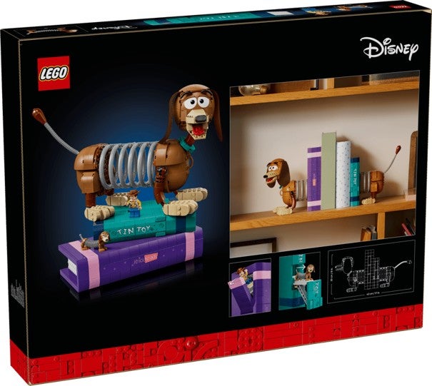 Lego Bokstøtter av Slinky Dog fra Toy Story 43301