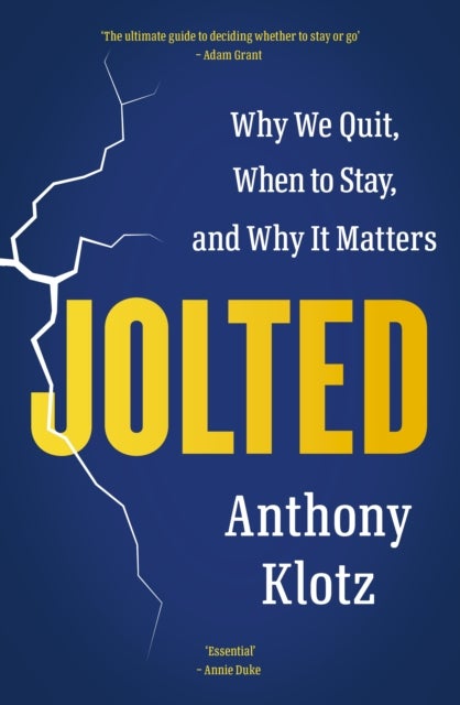 Jolted - Why We Quit, When to Stay, and Why It Matters
