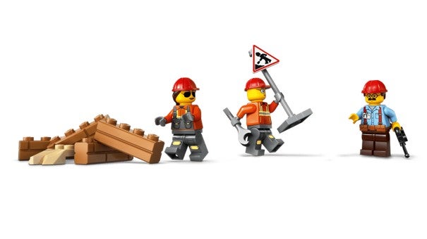 Lego Gul bulldoser 60466