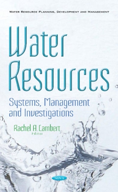 Water Resources - Systems, Management & Investigations