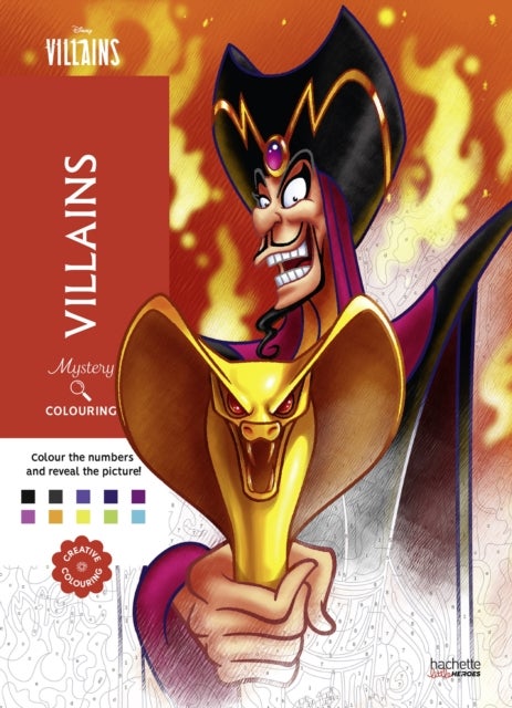 Mystery Colouring - Villains
