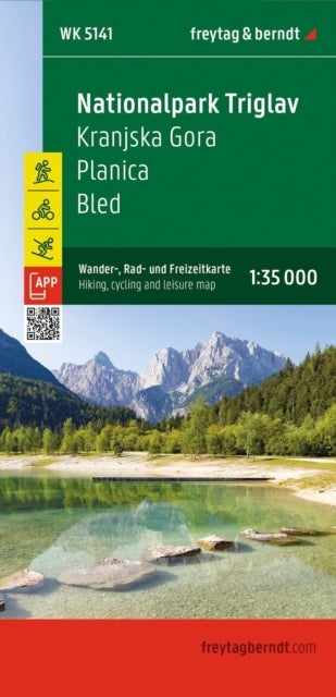 National Park Triglav Hiking, Cycling and Leisure Map - 1:35,000 scale WK5141