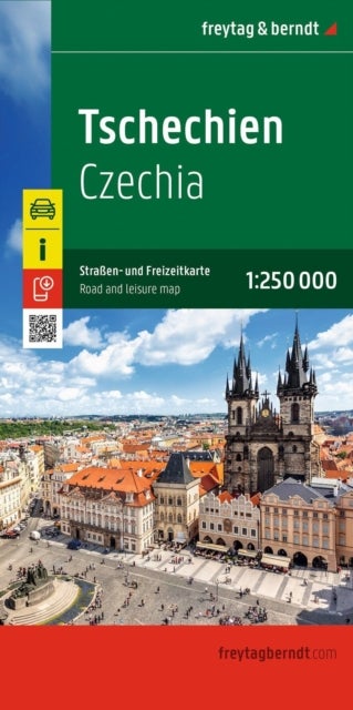 Czechia Road and Leisure Map - 1:250,000