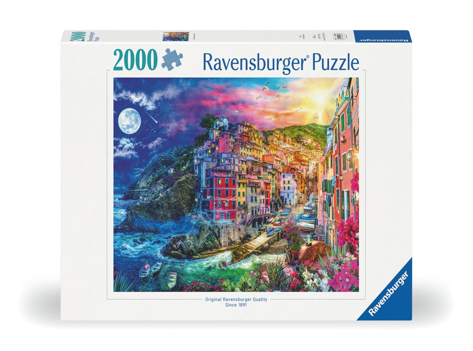 Puslespill 2000 Fargerike Cinque Terre Ravensburge