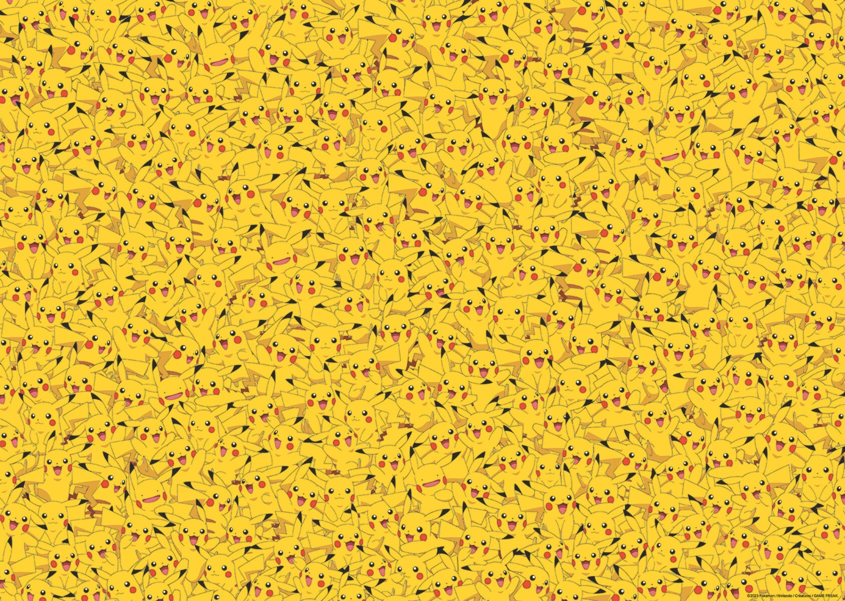 Puslespill 1000 Pikachu Ravensburger