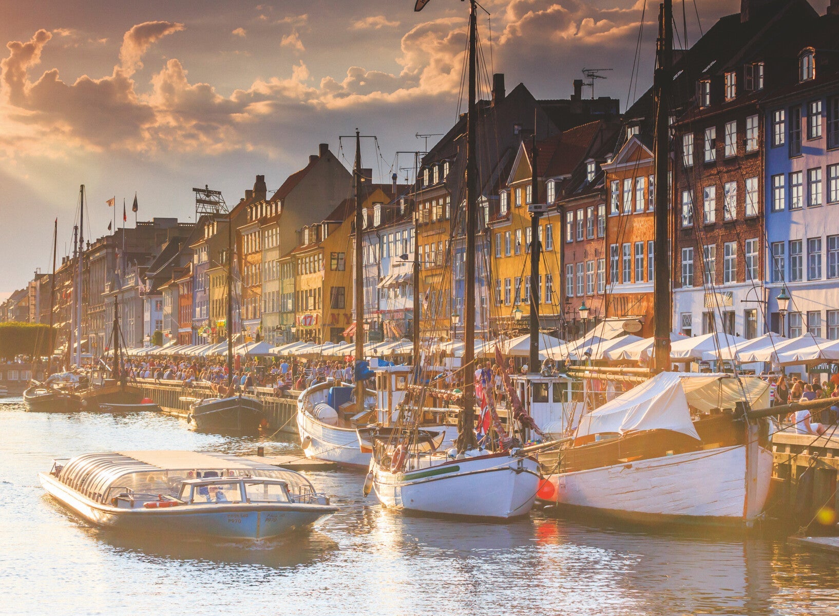 Puslespill 500 Solnedgang I København Ravensburger