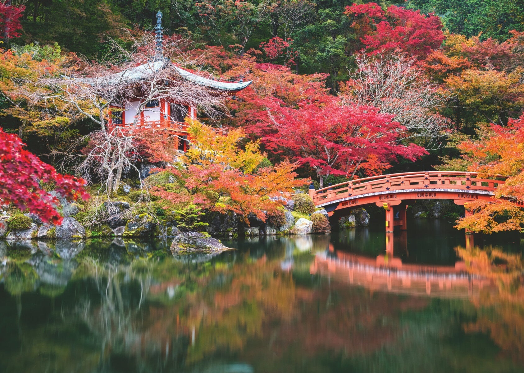 Puslespill 1000 Daigo-Ji Kyoto Japan Ravensburger