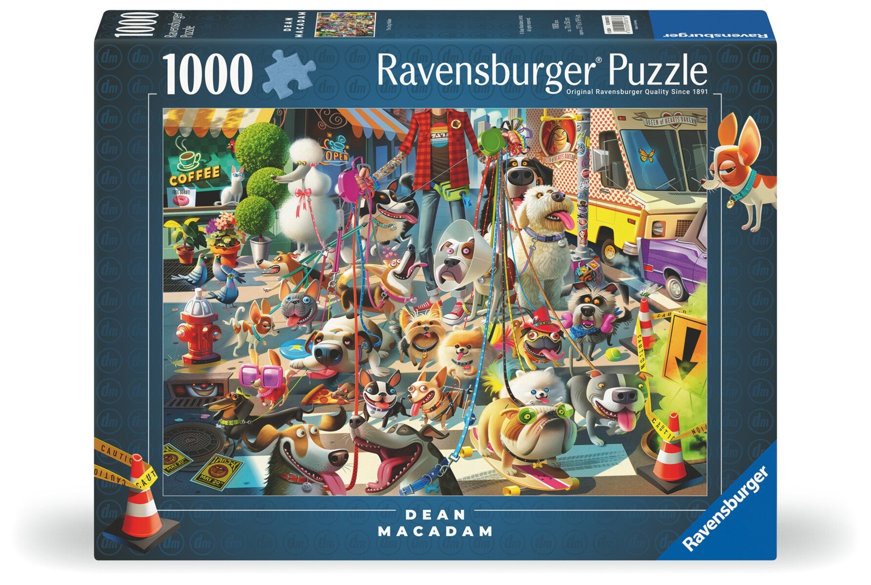 Puslespill 1000 Hundepasseren Ravensburger