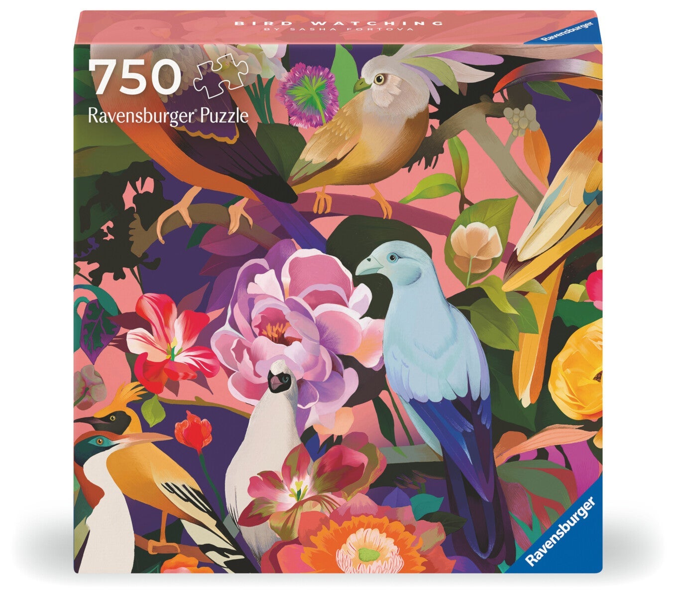 Puslespill 750 Art Fuglekikking Ravensburger