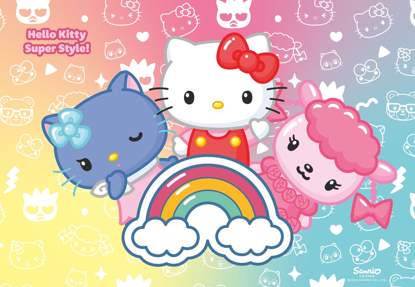Puslespill 2X24 Hello Kitty Super Style Ravensburger