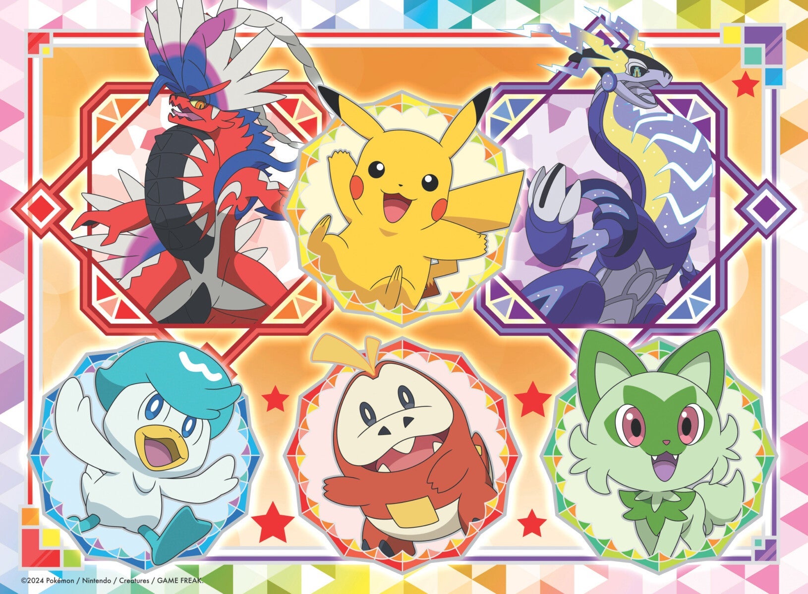 Puslespill 100 Pokemon Ravensburger