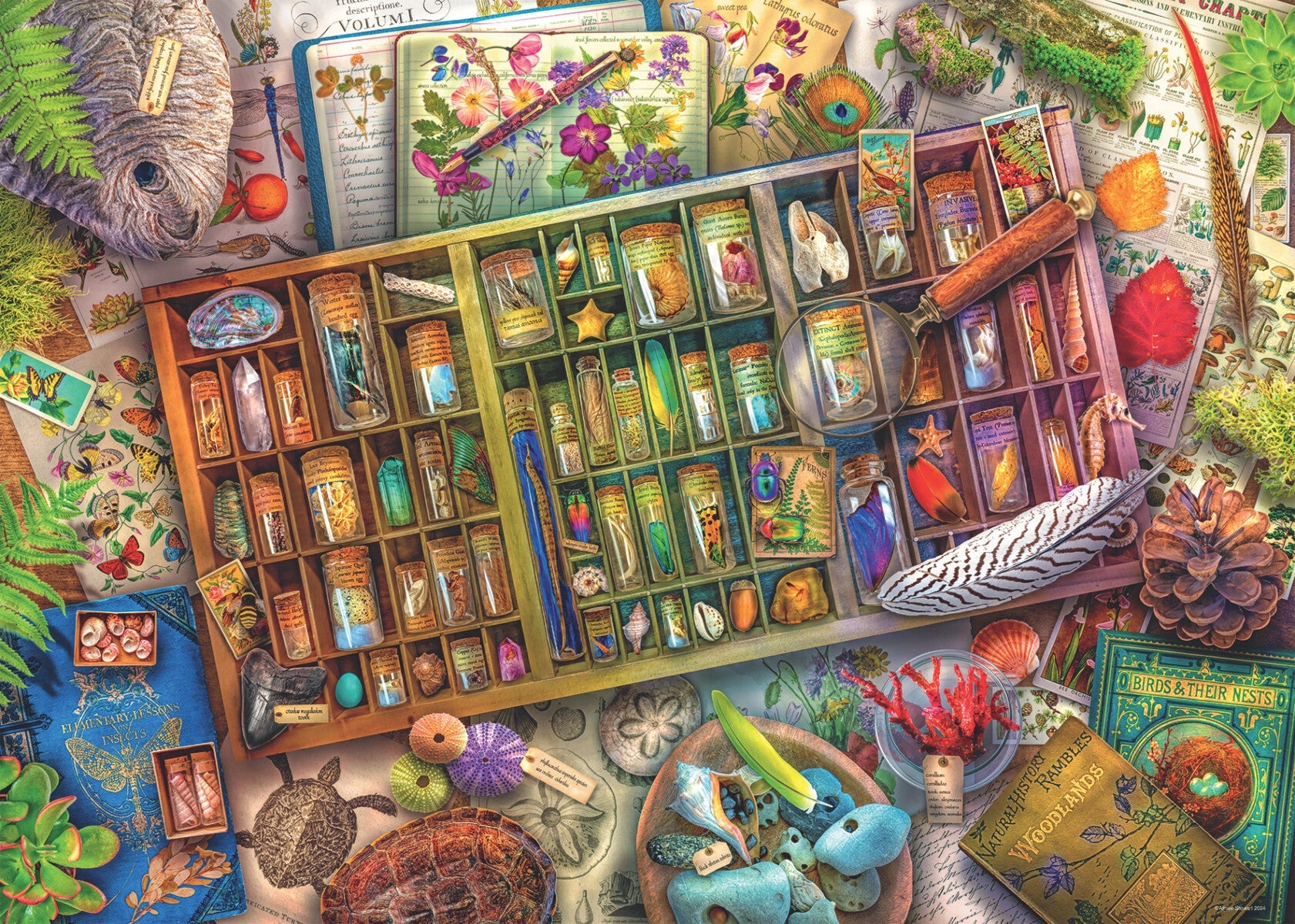 Puslespill 1000 Naturlig Verden Ravensburger