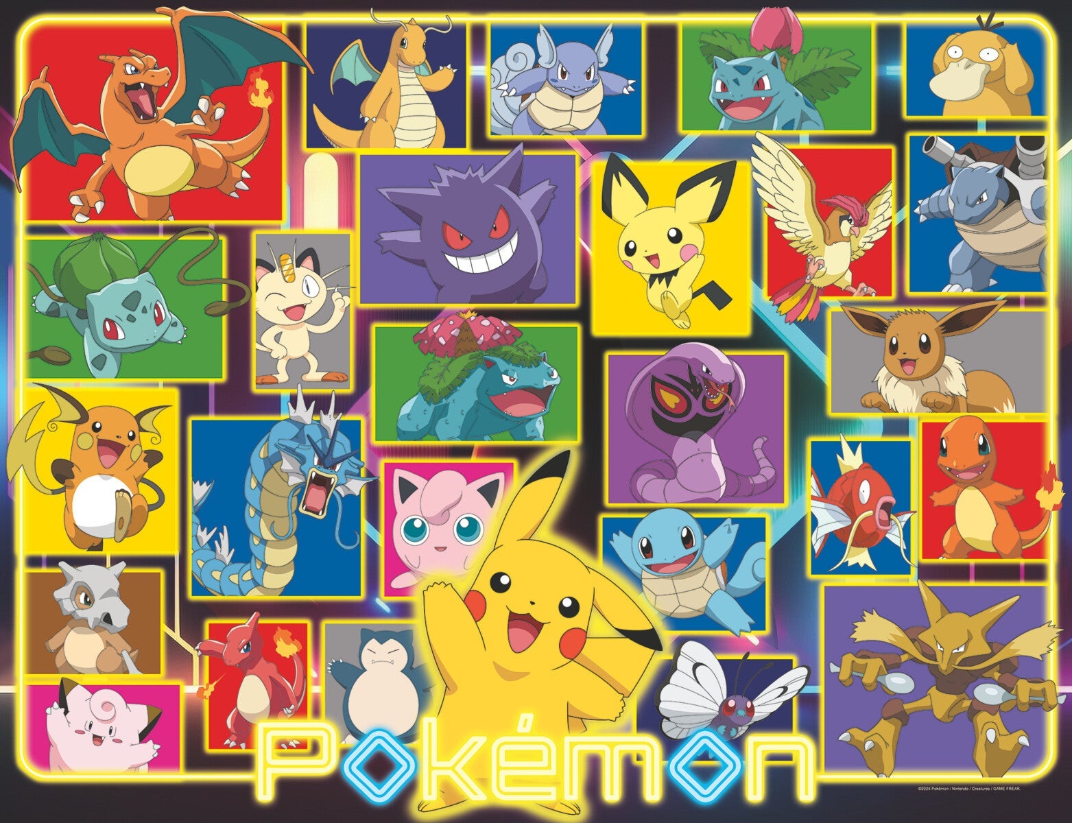 Puslespill 2000 Pokemon Ravensburger