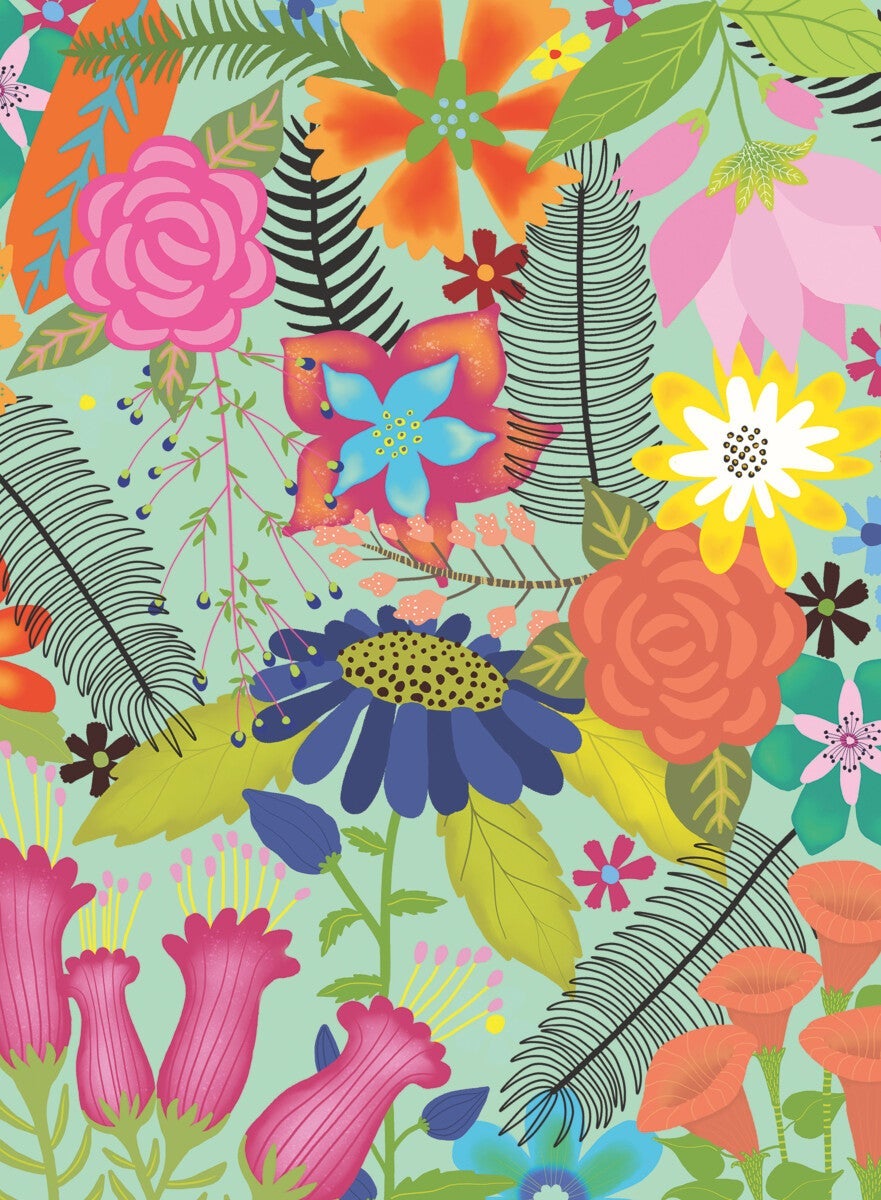 Puslespill 500 Blomsterjungel Ravensburger