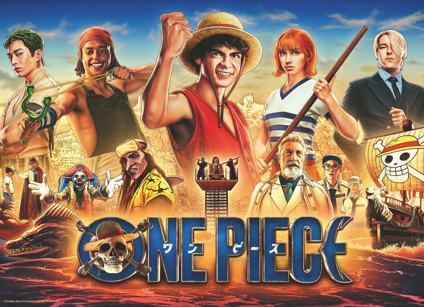 Puslespill 500 One Piece Ravensburger