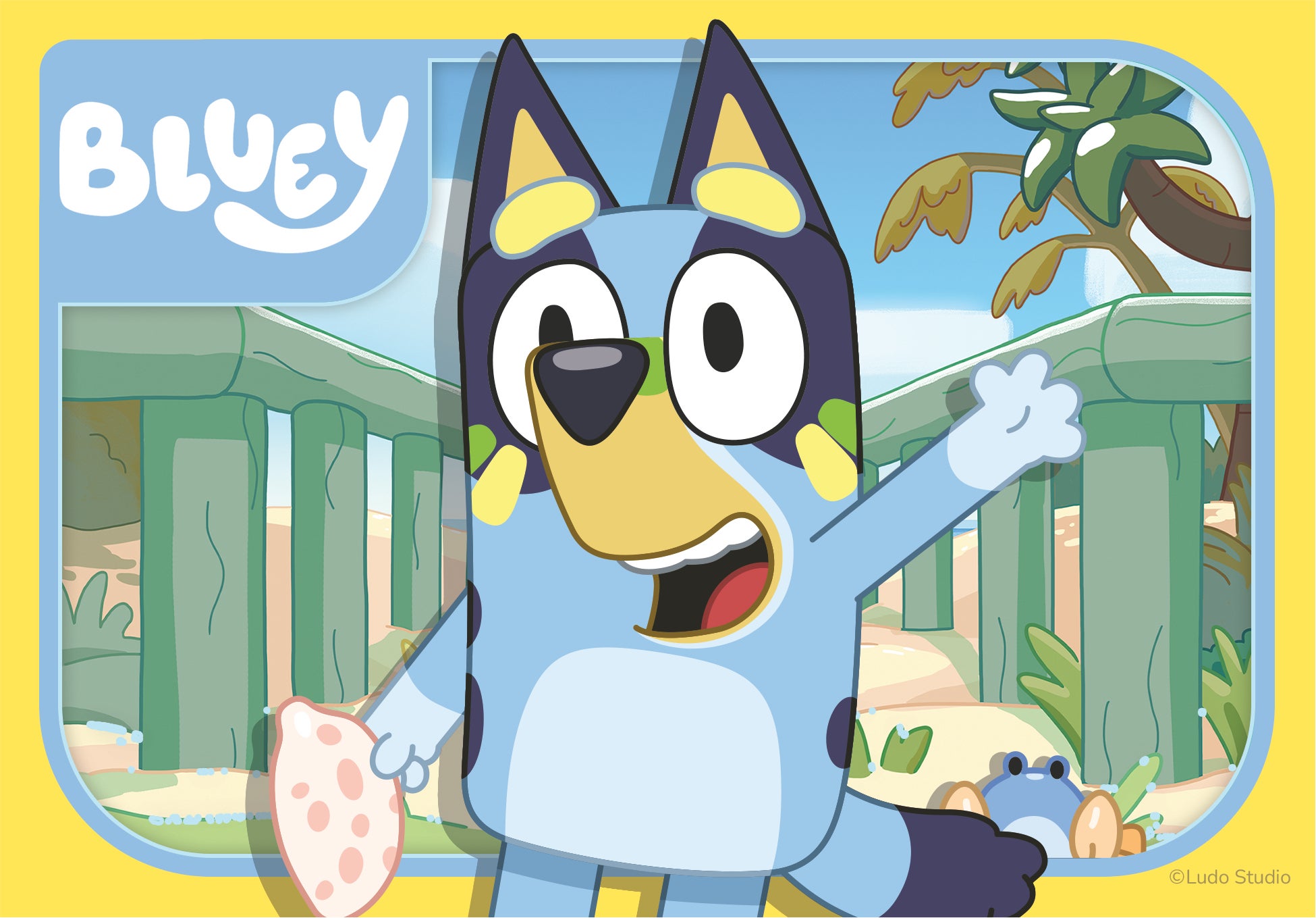 Puslespill 2 3 4 5 Bluey Ravensburger