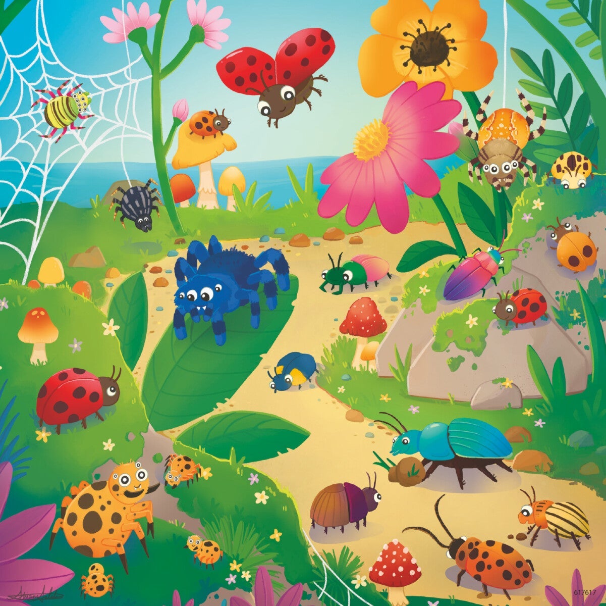 Puslespill 3x49 Småkryp Ravensburger