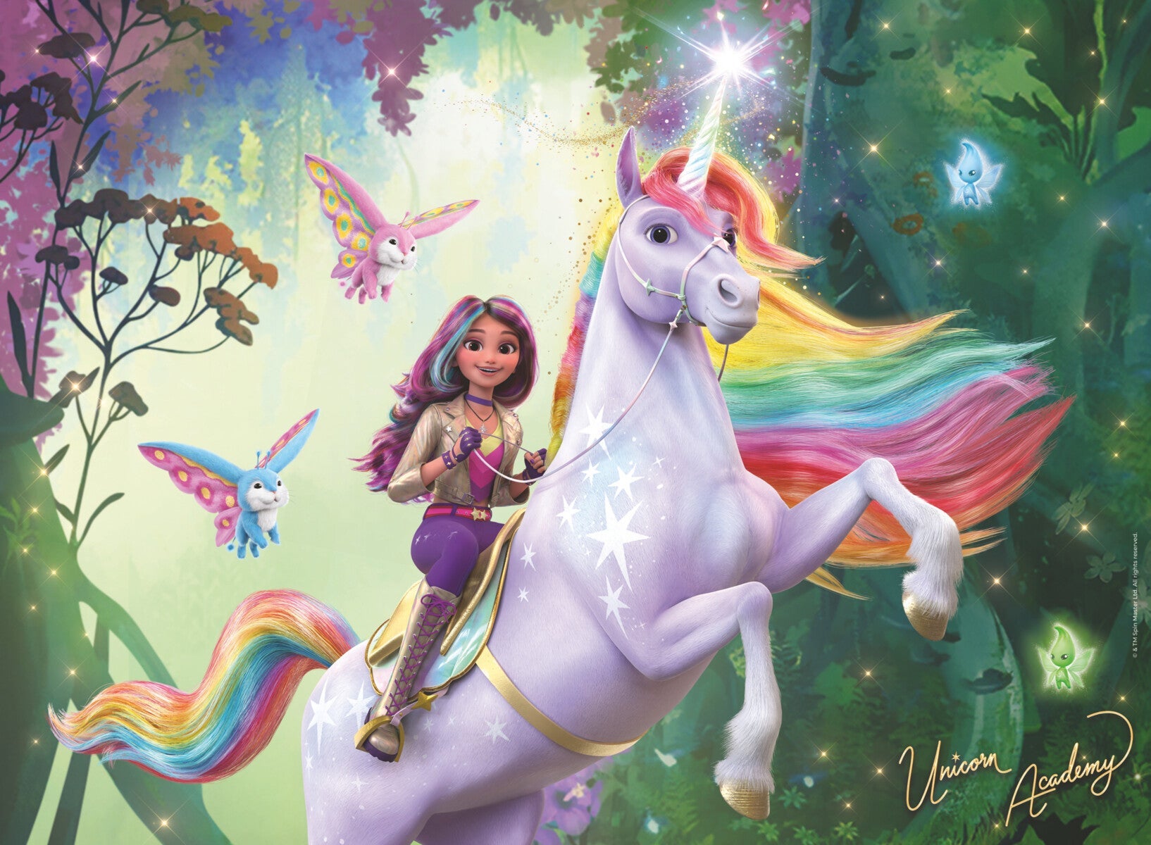 Puslespill 100 Unicorn Ac Xxl Ravensburger
