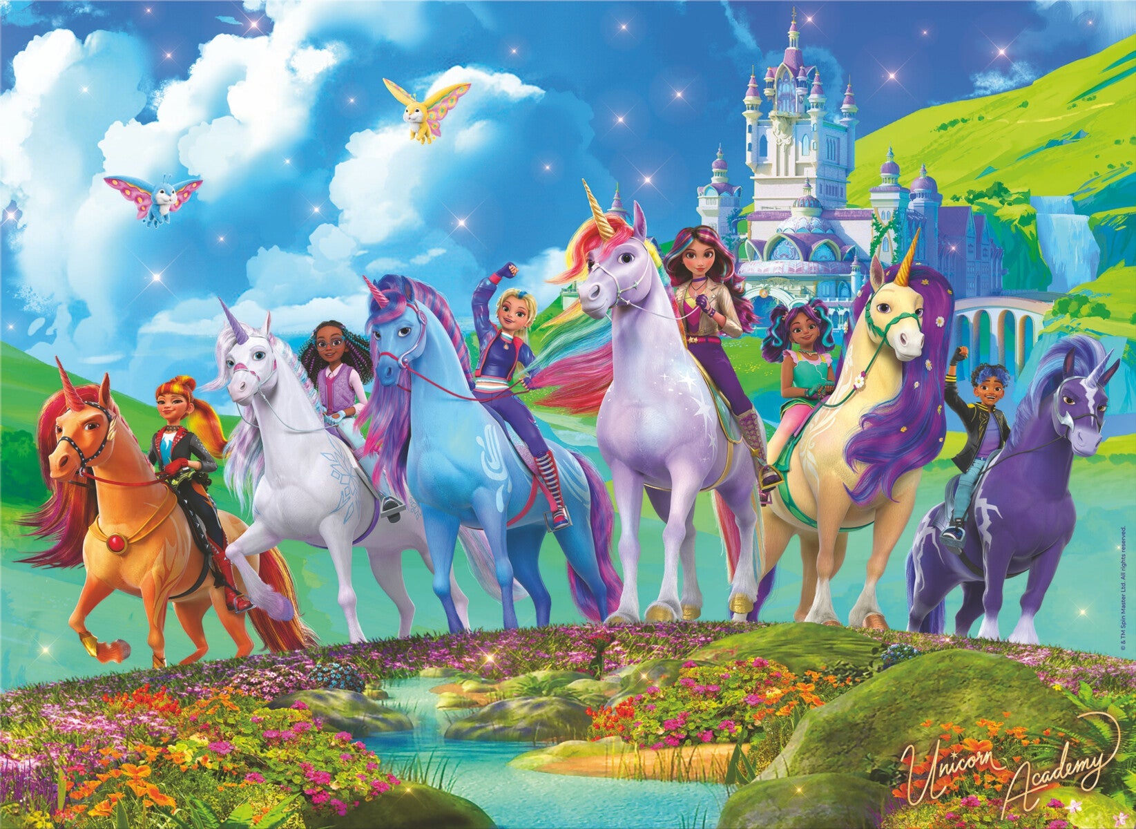 Puslespill 200 Unicorn Ac Xxl Ravensburger