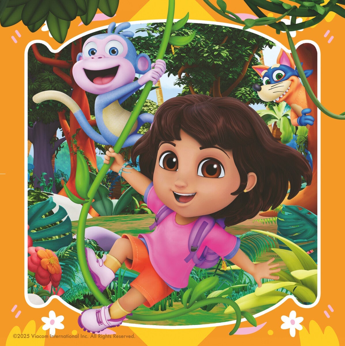 Puslespill 2x49 Dora Utforskeren Ravensburger