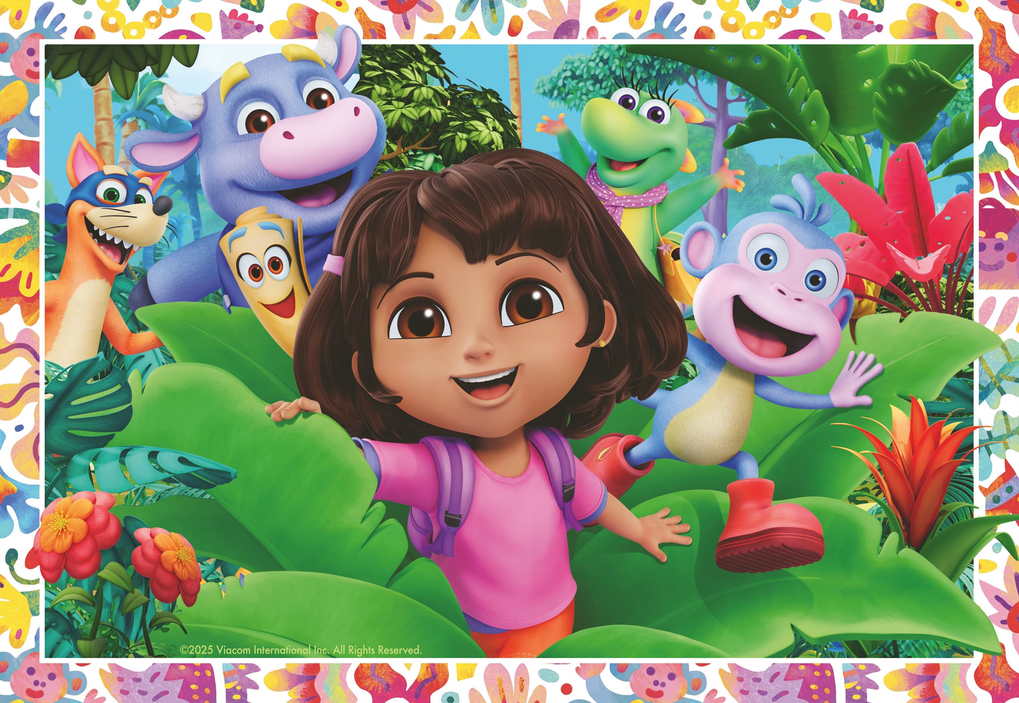 Puslespill 2x24 Dora Utforskeren Ravensburger