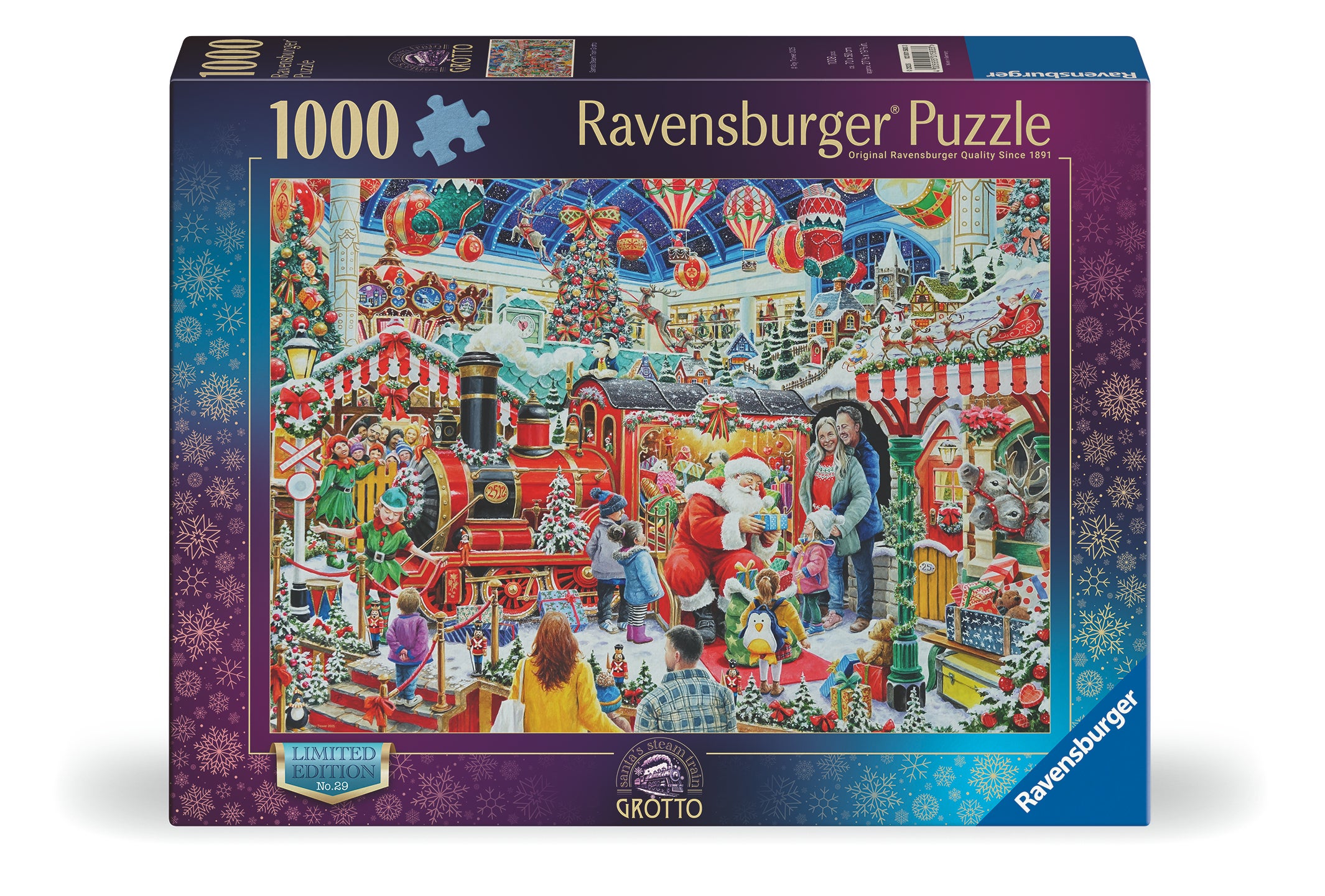Puslespill 1000 Christmas No 29 Ravensburg
