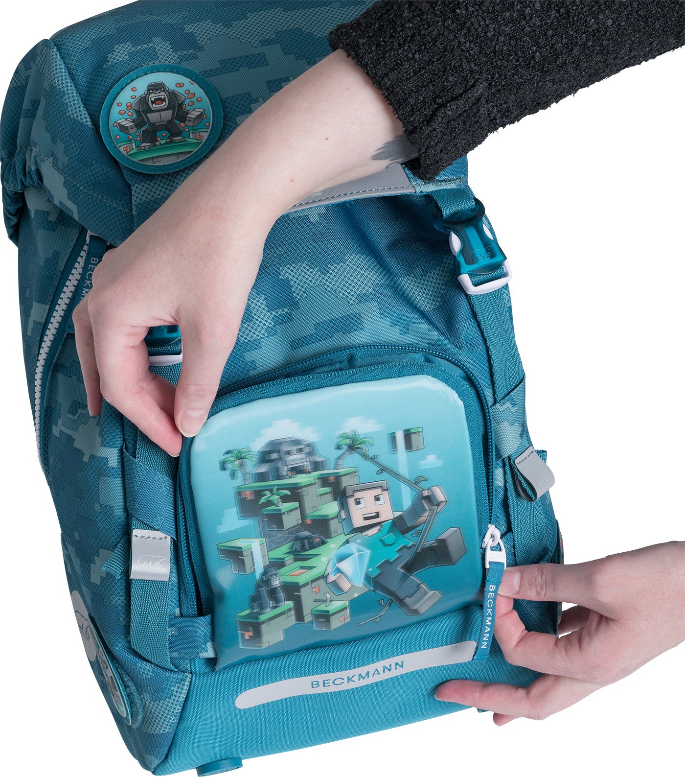 Skolesekk 1.kl Jungle Game Classic 22L
