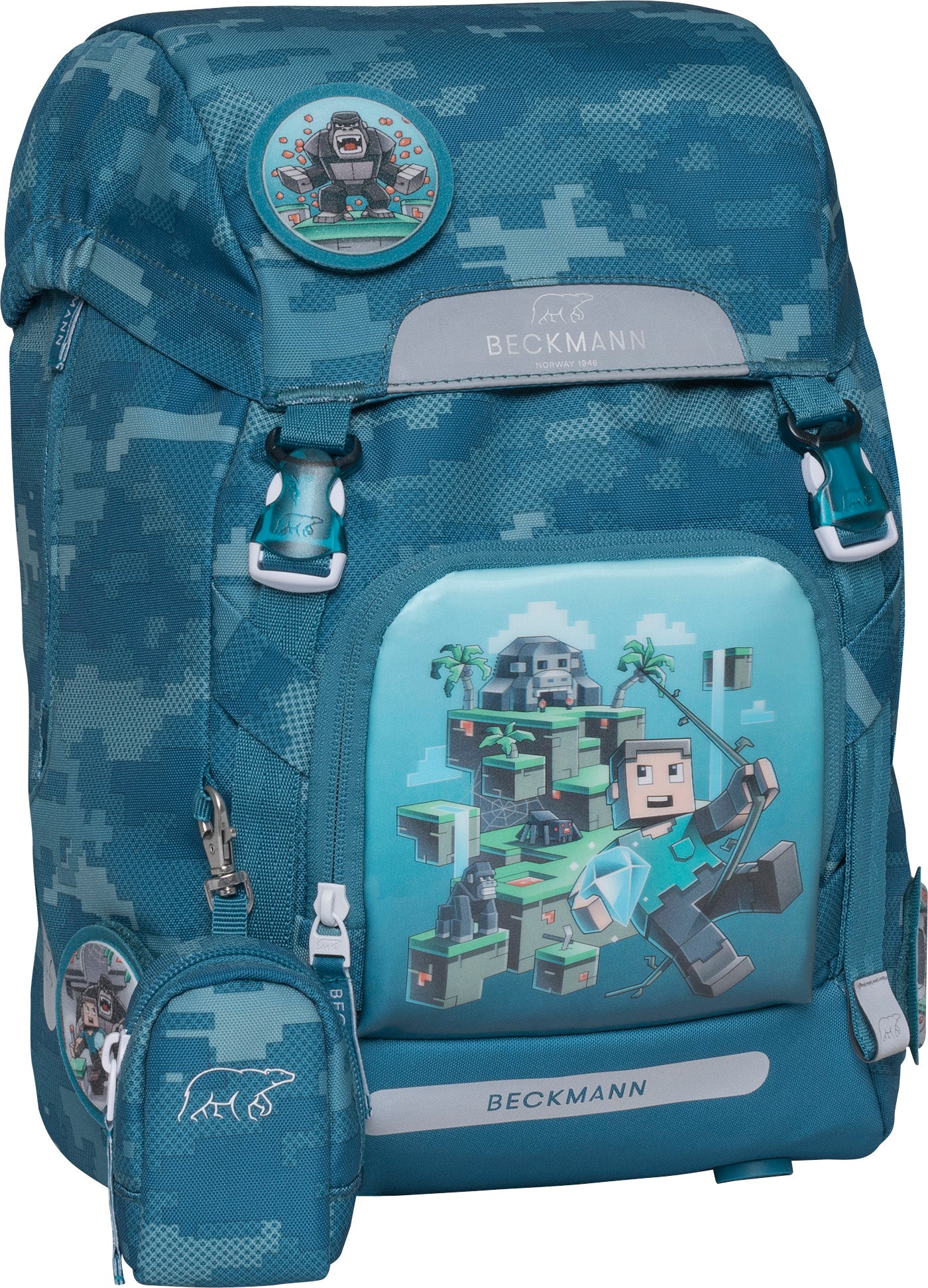 Skolesekk 1.kl Jungle Game Classic 22L