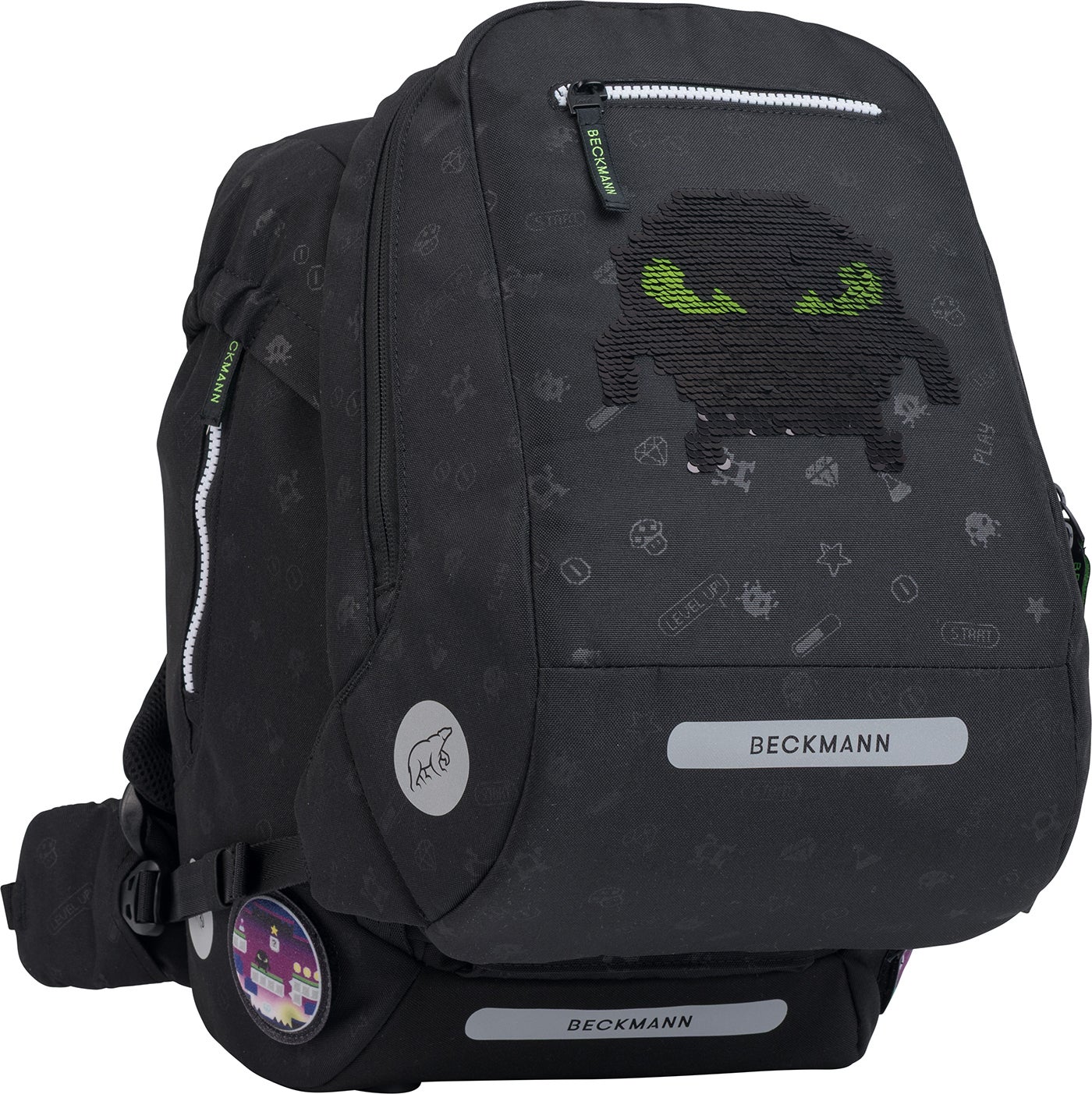 Skolesekk 1.kl Pixel Classic 22L