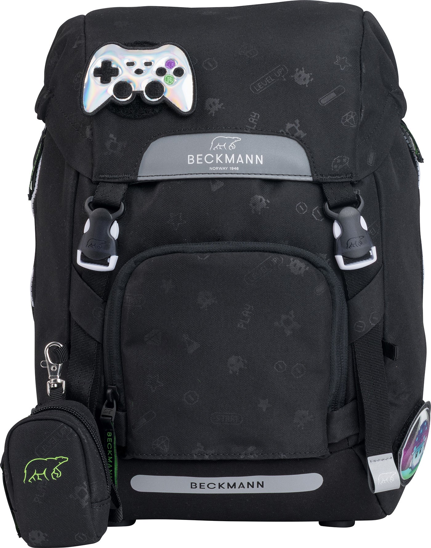 Skolesekk 1.kl Pixel Classic 22L