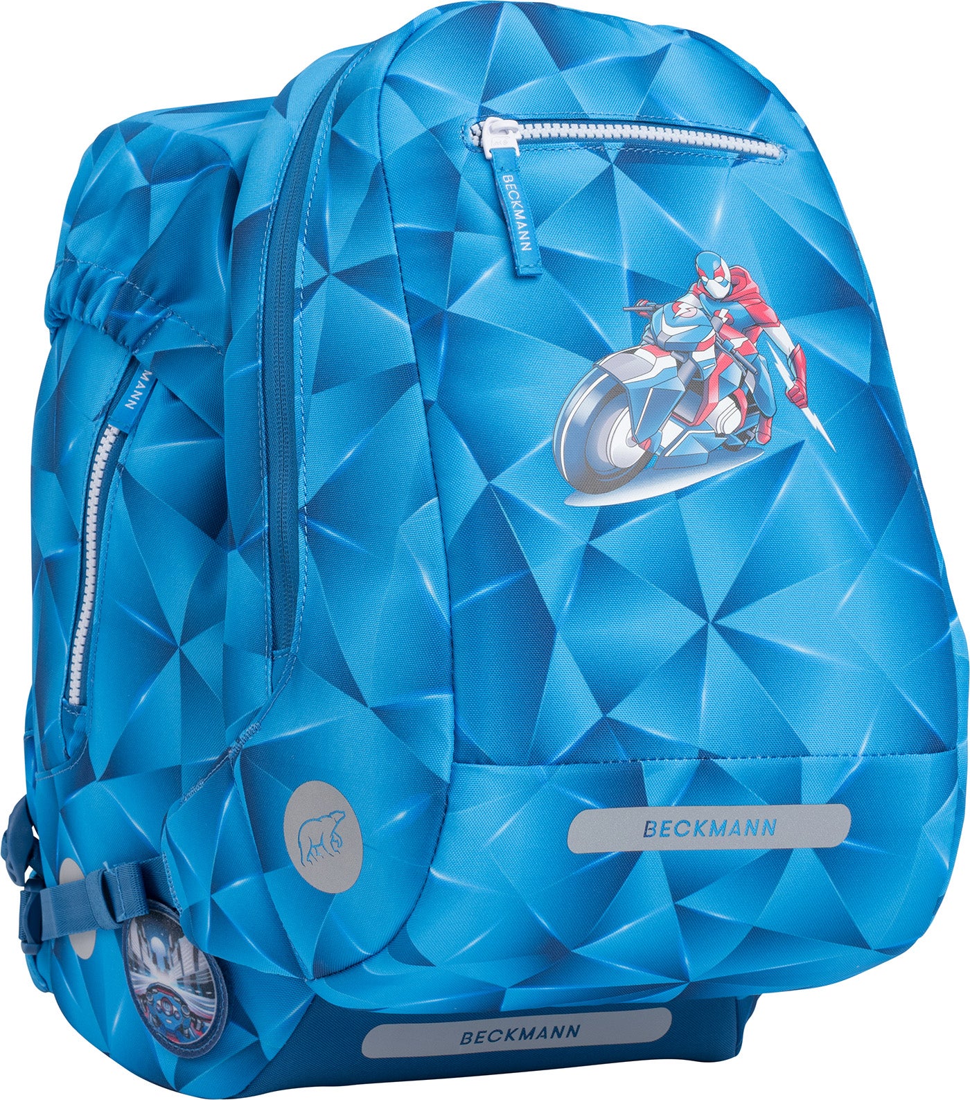 Skolesekk 1.kl Blue Lightning Classic 22L