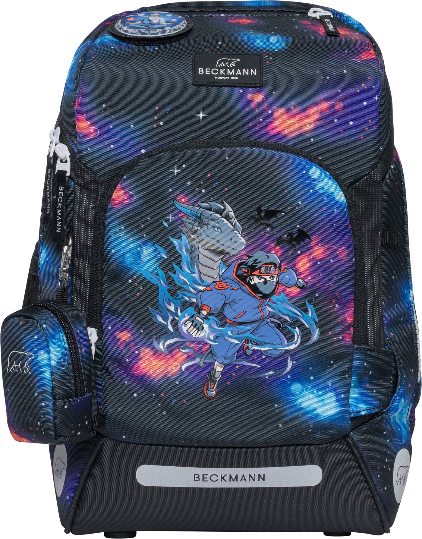 Skolesekk 1.kl Ninja Elements Active Air FLX - Beckmann
