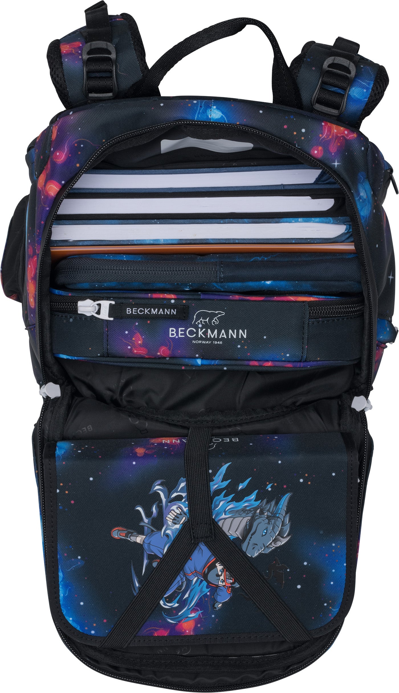 Skolesekk 1.kl Ninja Elements Active Air FLX