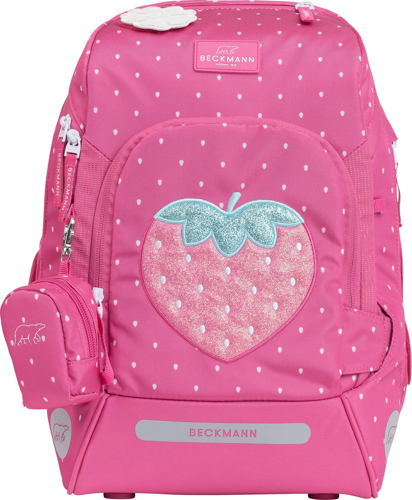 Skolesekk 1.kl Strawberry Active Air FLX