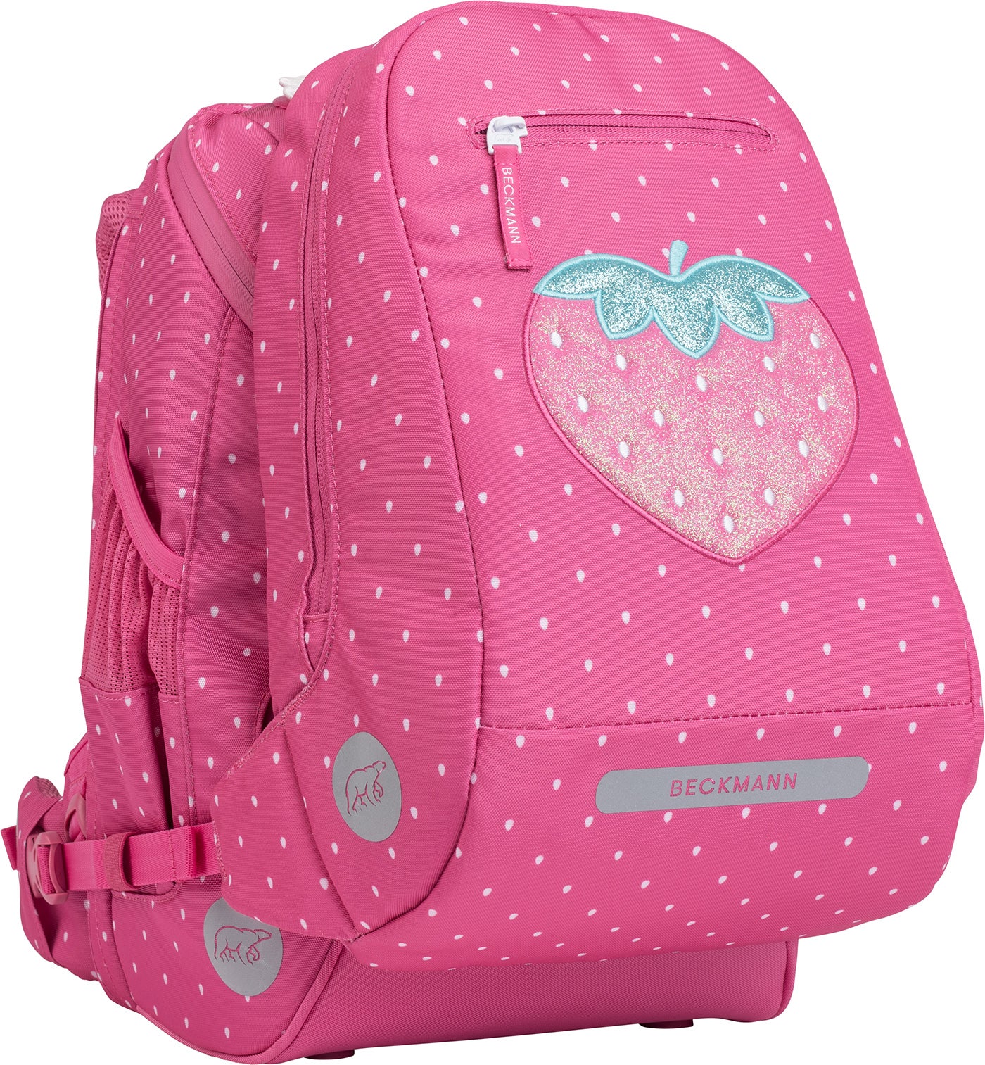 Skolesekk 1.kl Strawberry Active Air FLX