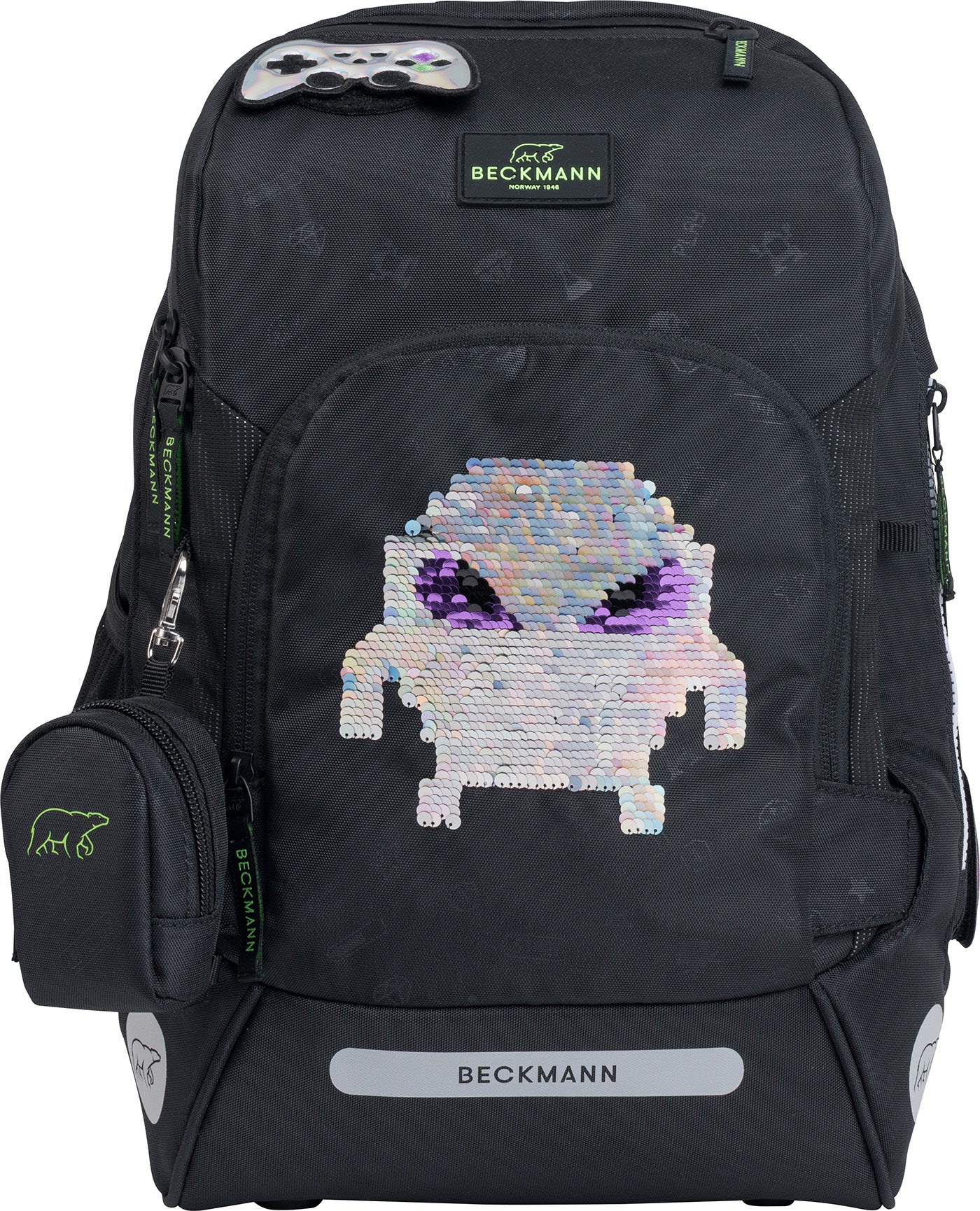 Skolesekk 1.kl Pixel Active Air FLX