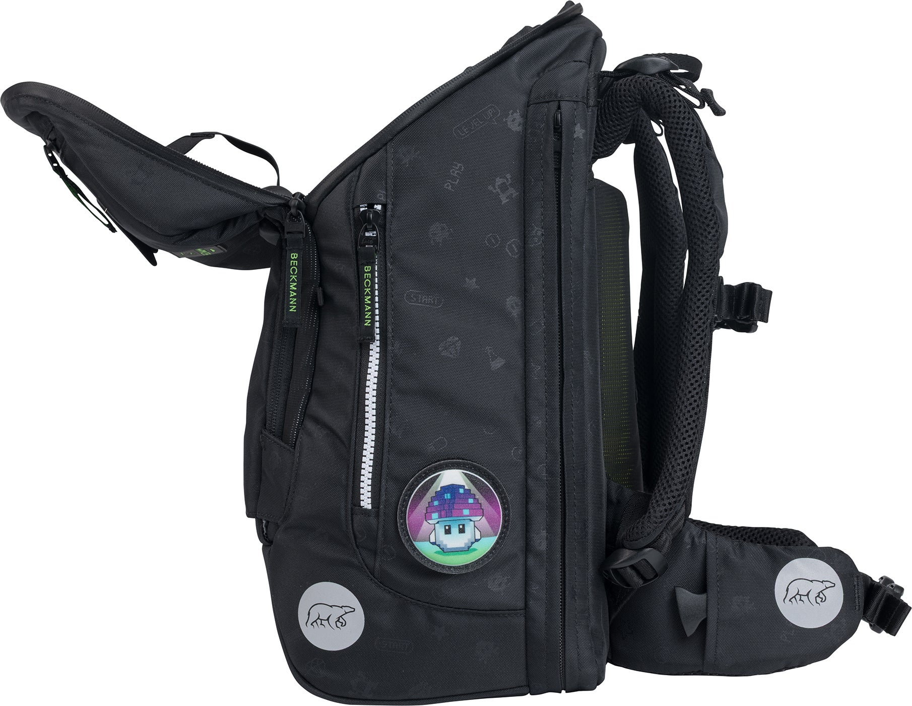 Skolesekk 1.kl Pixel Active Air FLX