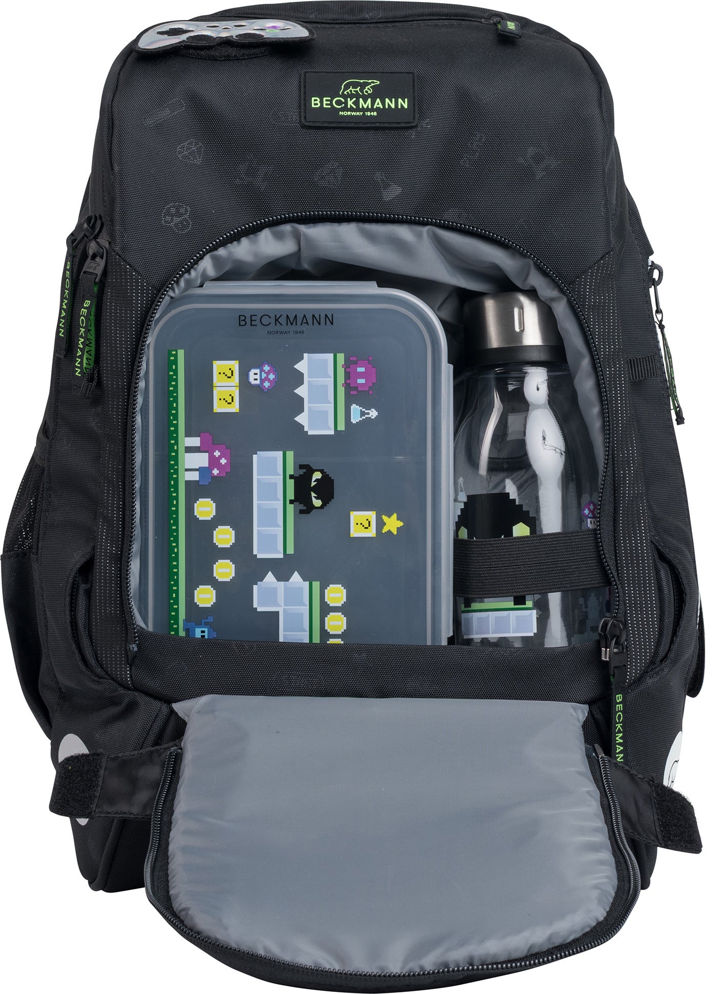 Skolesekk 1.kl Pixel Active Air FLX
