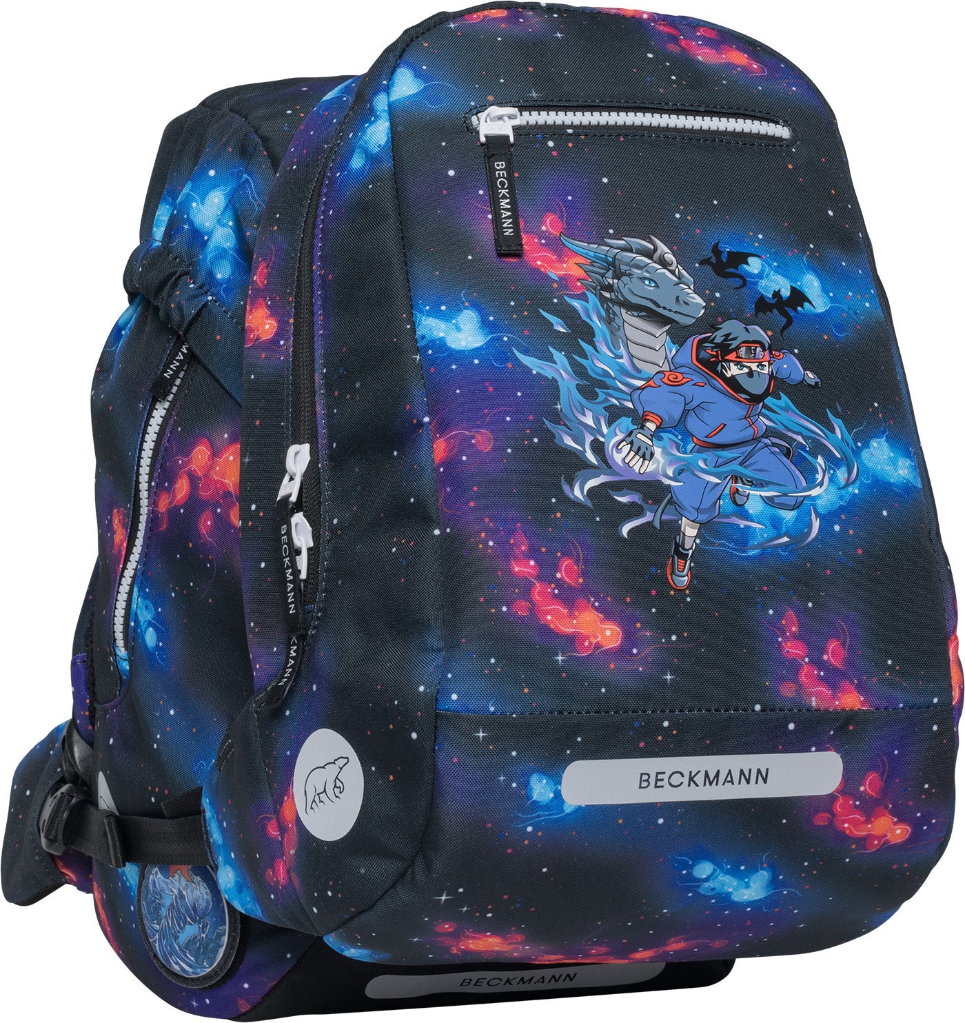 Skolesekk 1.kl Ninja Elements Classic 22L