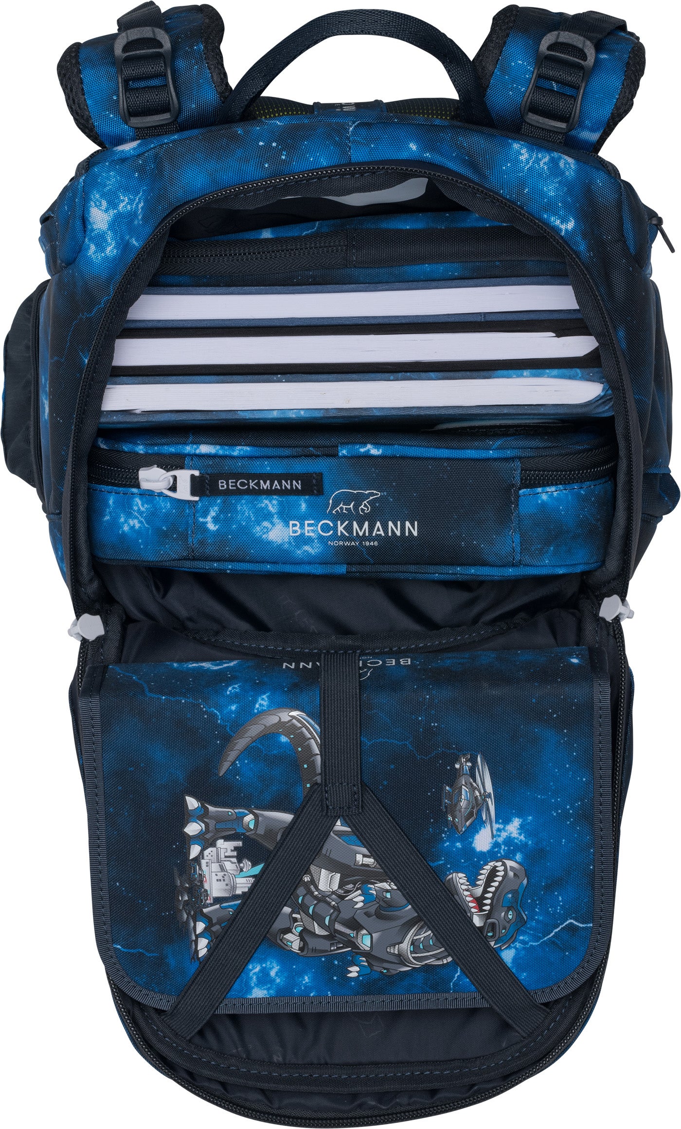 Skolesekk 1.kl Tech Rex Active Air FLX