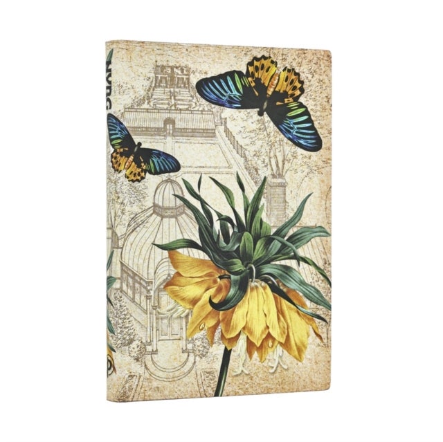 Golden Fritillaria Mini Unlined Softcover Journal, 208pg, 80GSM, New York Botanical Garden by Paperblanks (Golden Fritillaria)
