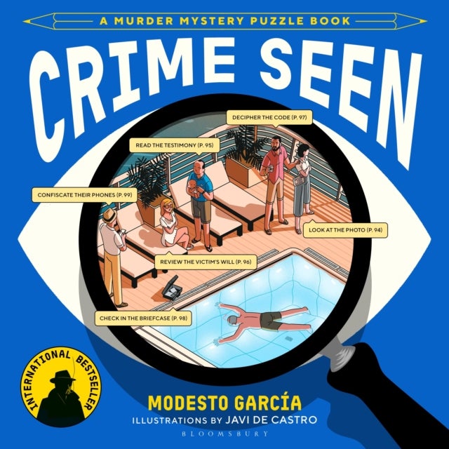 Crime Seen - A Murder Mystery Puzzle Book