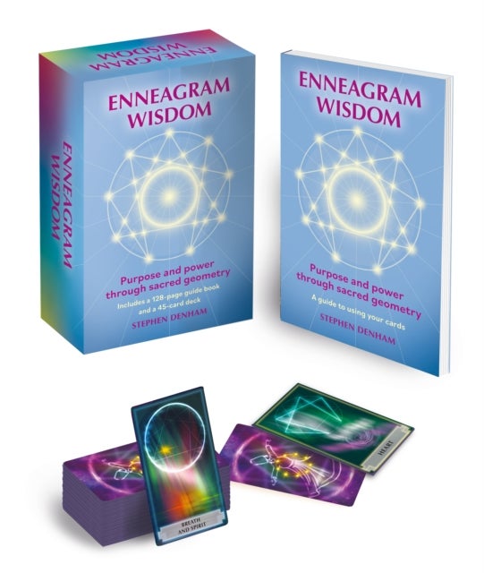 Enneagram Wisdom Book & Card Deck - Know yourself and your purpose through Sacred Geometry