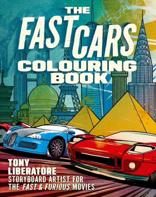 The Fast Cars Colouring Book