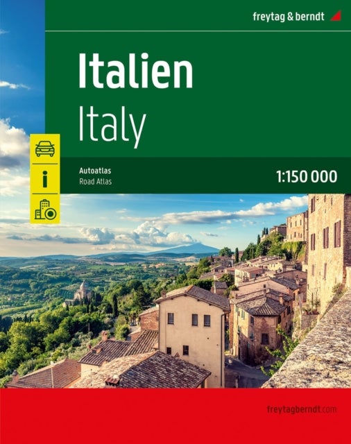 Italy Road Atlas - 1:150,000 scale