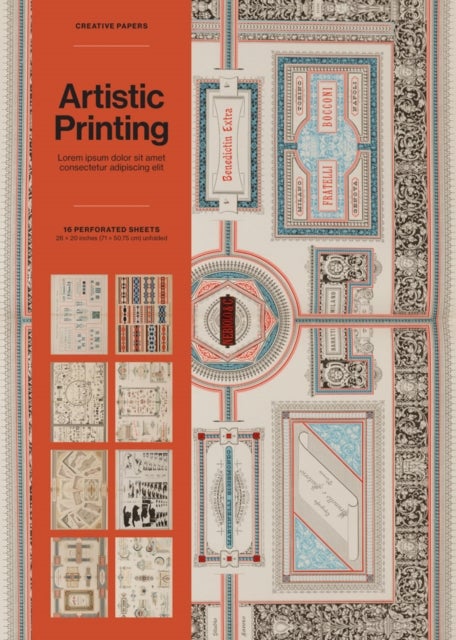 Artistic Printing Creative Papers - Type & Ornament from the Golden Age of Letterpress