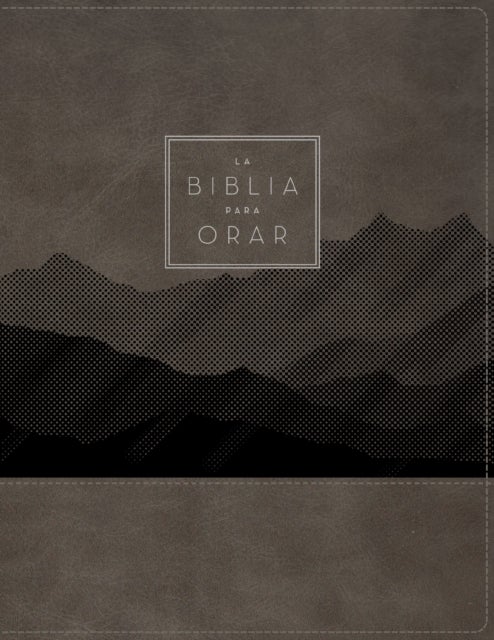 RVR60, La Biblia para orar, Leathersoft, Gris, Palabras de Jesús en rojo, Comfort Print - Ora la Palabra de Dios de principio a fin