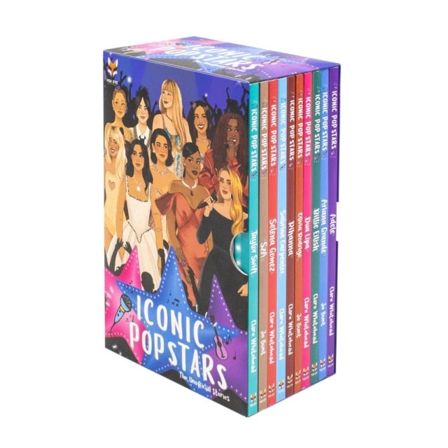 Iconic Popstars; 10-Book Set