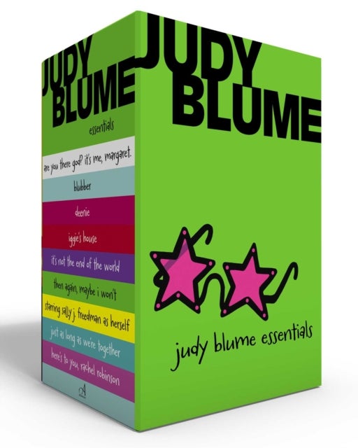 Judy Blume Essentials (Boxed Set) - Are You There God? It's Me, Margaret.; Blubber; Deenie; Iggie's House; It's Not the End of the World; Then Again, Maybe I Won't; Starring Sally J. Freedman as Herself; Just as Long as We're Together; Here's to You, Rachel Robinson